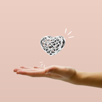 Charm Colgante Corazón Calado con Diseño de Filigrana en Plata de Ley 925 Compatible con Pulseras Europeas