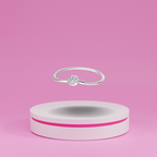Pulsera Cadena de Serpiente con Cierre de Huella Brillante en Plata de Ley 925 Compatible con Charms Europeos